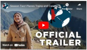YouTube screenshot for the trailer for Trains, Planes, & Canes series